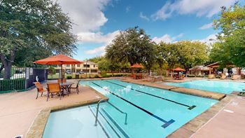 Lap pool in fort worth